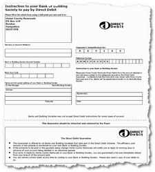 Direct Debit Mandate