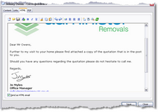 HTML Correspondence