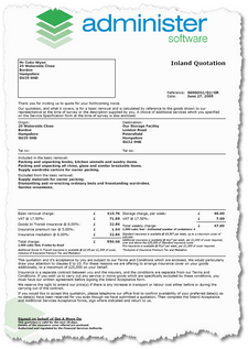 Inland Quotation - FSA