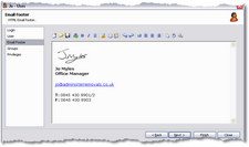 User Footer