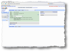 Google Calendar - Event