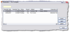 Follow-Up Reminders Browse
